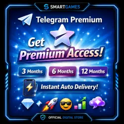 ⭐️ Telegram Premium 3/6/12 months (Аuto Delivery 24/7) (No Login)