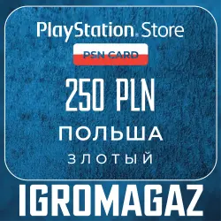 PlayStation Network Card 250 PLN (PL) Poland
