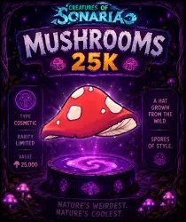 Mushrooms 25000 | Creatures of Sonaria