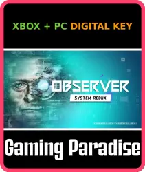 Observer: System Redux Xbox Series X|S + One + PC (Microsoft Store) Key