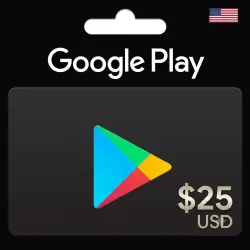 Google Play Gift Card 25$ USD USA AUTO DELIVERY