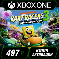 Nickelodeon Kart Racers 3: Slime Speedway для Xbox (код активации)