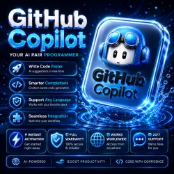 GitHub Copilot AI - Pro/Pro+/Max 1M | FULL WARRANTY
