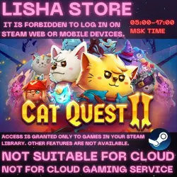 ОБЩИЙ АККАУНТ ТОЛЬКО ОФФЛАЙН Cat Quest II