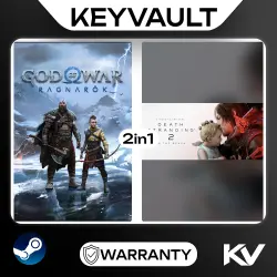 GOD OF WAR RAGNARÖK DIGITAL / DEATH STRANDING 2: ON THE BEACH 2IN1 | STEAM OFFLINE | AUTO DELIVERY