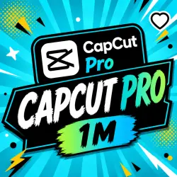 CapCut Pro 1M: Full Editing Tools, Unlimited Export Subscription | FULL WARRANTY
