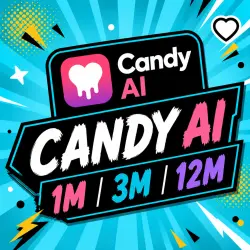 Candy AI 1-3-12M Subscription | FULL WARRANTY