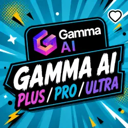 Gamma App Plus/Pro/Ultra 1-12M Subscription | Official Renewal |  | Any | FULL WARRANTY