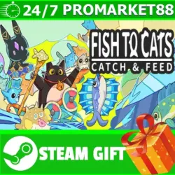 ALL COUNTRIES Fish to Cats Catch3Feed STEAM GIFT