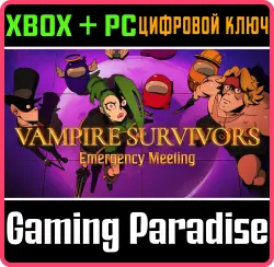 Vampire Survivors: Emergency Meeting Xbox Series X|S + One + PC (Microsoft Store) Ключ