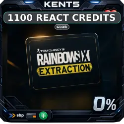 Rainbow Six Extraction: 1,100 REACT Credits • Глобал (GLOBAL)