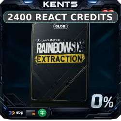Rainbow Six Extraction: 2,400 REACT Credits • Глобал (GLOBAL)