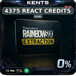 Rainbow Six Extraction: 4,375 REACT Credits • Глобал (GLOBAL)