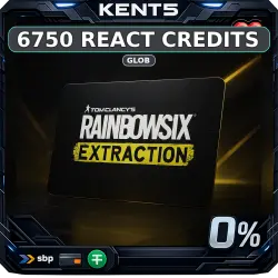 Rainbow Six Extraction: 6,750 REACT Credits • Глобал (GLOBAL)