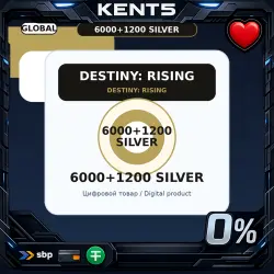 Destiny: Rising 6000 + 1200 Silver • Global (GLOBAL)