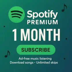 Spotify Premium Individual 1 Month Subscription