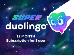 Duolingo Super Personal Subscription 12 Months Account