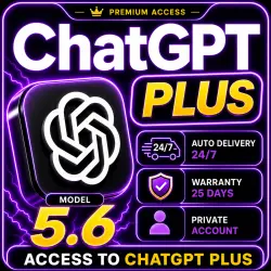 ChatGPT Plus | 1 Month | 25-Day Warranty