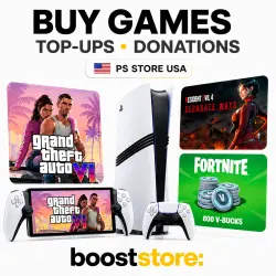 PS Store USA - Game Purchases | Top Up