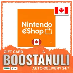 Nintendo Gift Card (CA) 10–99 CAD — code