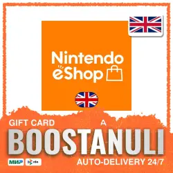 Nintendo Gift Card (UK) 15–100 GBP — code
