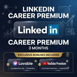 LinkedIn Career Premium Bundle | 3 Months + Bonuses |