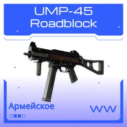 UMP-45 | Roadblock (Well-Worn)