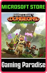 «Minecraft Dungeons: Джунгли пробуждаются» для Windows PC (Microsoft Store) Ключ