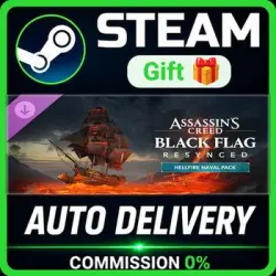 Assassin's Creed Black Flag Resynced - Hellfire Naval Pack Steam PC Gift DLC