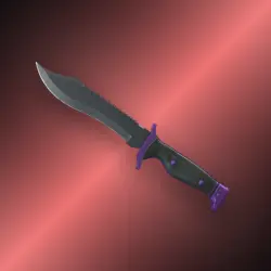 StatTrak Bowie Knife | Ultraviolet (Well-Worn)