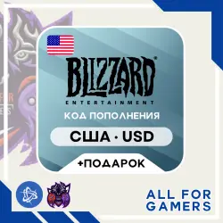 Blizzard Card 20-40-50-60-70-80-90-100 USD (Battle.net) US + GIFT