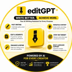 EditGPT AI | Pro | Elite | 1 месяц