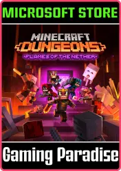 «Minecraft Dungeons: Пламя Нижнего мира» для Windows PC (Microsoft Store) Ключ