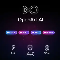 OpenArt AI Starter/Plus/Pro/Wonder 1-12M | Upgrade | + Warranty