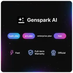 Genspark AI Basic Plan/Pro Plan/Enterprise Plan 1-12M Subscription | Upgrade | + Warranty