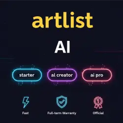 Artlist AI Starter/AI Creator/AI Pro 1M Subscription | Upgrade | + Warranty