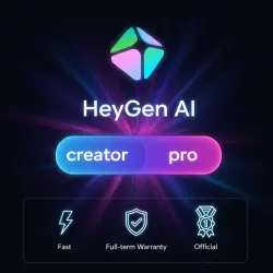 HeyGen AI Creator/Pro 1/12M Upgrade Subscription | Warranty/