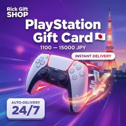 [AUTO 24/7] PlayStation Gift Card 1100-15000 JPY Japan PSN
