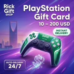 [AUTO 24/7] PlayStation Store Saudi Arabia 10-200 USD PSN Card