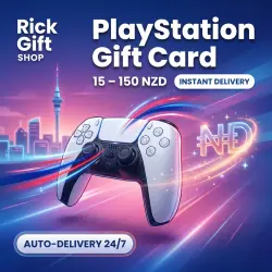 [AUTO 24/7] PlayStation Network NZD Gift Card 15-150 PS Store (New Zealand)