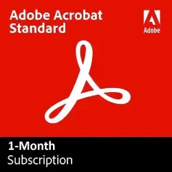 Adobe Acrobat Standard - Доступ к личному аккаунту - 1 Месяц Global