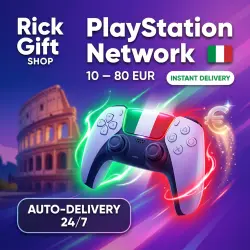 [AUTO 24/7] PSN Gift Card Italy EUR | Wallet Top-Up