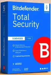 Bitdefender Total Security Key - 1 Device /1 Year - Global