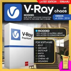 Chaos V-Ray Key - 1 Year Educational Access - Global