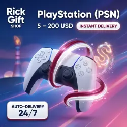 [AUTO 24/7] PlayStation PSN Gift Card Qatar 5–200 USD