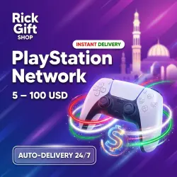 [AUTO 24/7] PlayStation Network Oman 5-200 USD Gift Card PSN Code