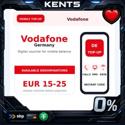 Vodafone Germany ваучер пополнения EUR