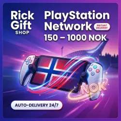 [AUTO 24/7] PlayStation Store 150-1500 NOK Gift Card Norway