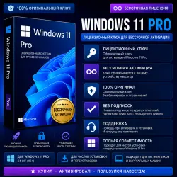 Windows 11 Pro | Оригинальный ключ | Автовыдача