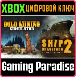 Mine & Ship Bundle: Gold Mining & Ship Graveyard Simulator 2 Xbox Series X|S + One Ключ